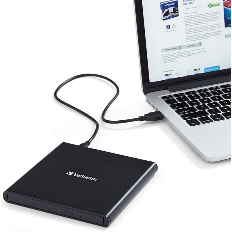CD externo|DVD verbatim slimline 98938