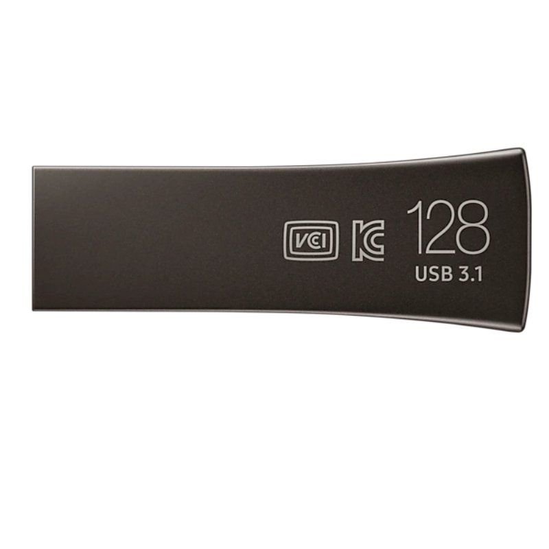 Pendrive Samsung BAR Plus Titan Gray USB 3.1 de 128GB