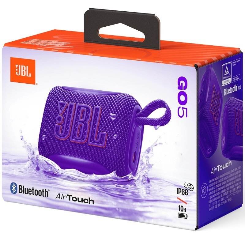 Orador JBL GO 5 Bluetooth | 4.8W| 1.0| Roxo