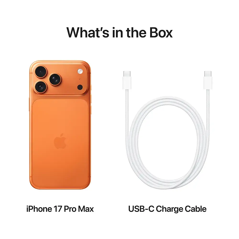 Apple iPhone 17 Pro Max Smartphone 256GB| 6,9"| 5G| Cosmic Orange