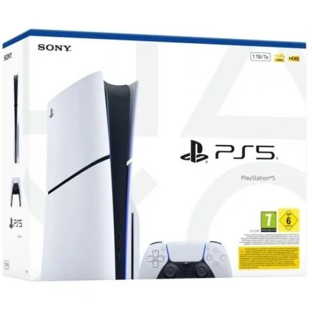 Console Sony Playstation 5 - PS5 Slim Standard 1TB | Inclui Controle DualSense e Jogo ASTRO's PLAYROOM Pré-instalado | Chassi E