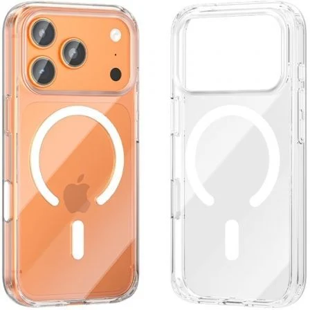 Capa transparente rígida com MagSafe Vention Concise Impact KVBTCB-30, compatível com iPhone 17 Pro