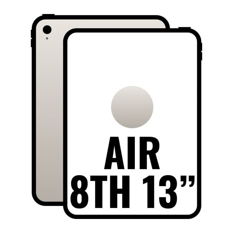 Apple iPad Air 13" 8º Wi-Fi Cell| 5G| M4| 256GB| White Star