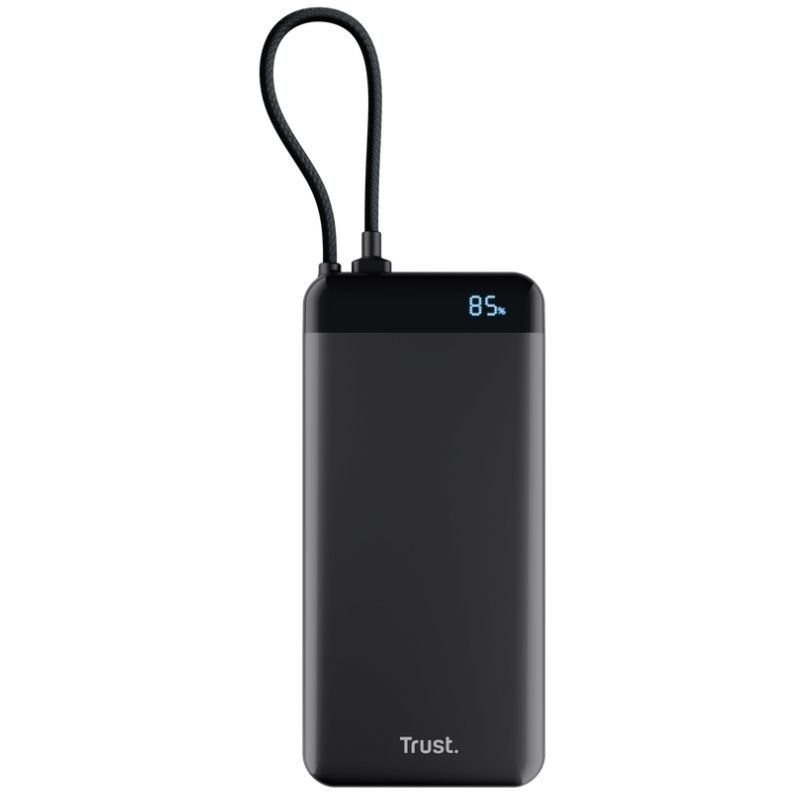 Trust Fiera 20000mAh| 20W| Bateria externa|Powerbank inclui cabo USB tipo C