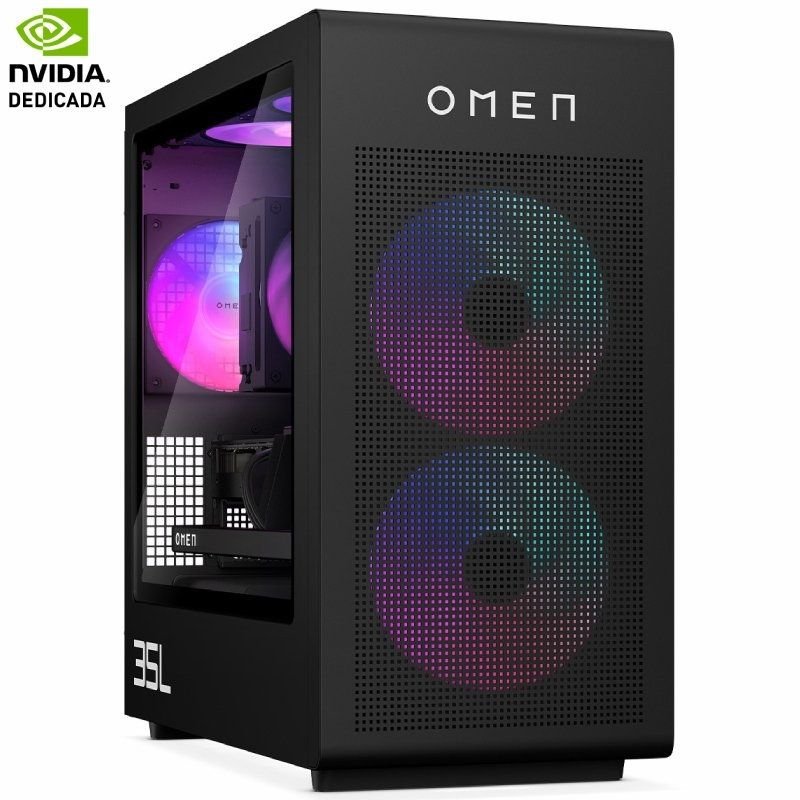PC Gaming HP Omen GT16-0056NS Intel Core i7-14700F| 16GB| 1TB SSD| GeForce RTX 5060 Ti| Sem sistema operacional