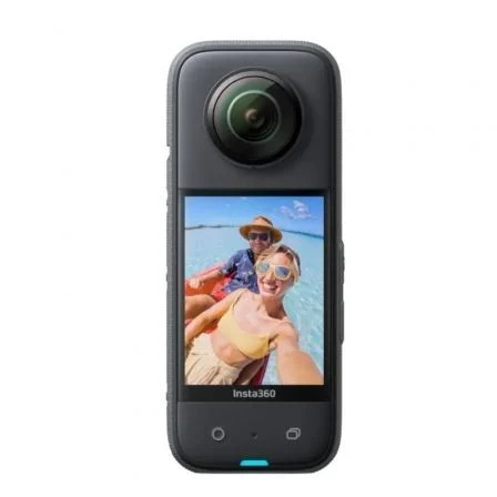 Insta360 X3|5.7K Câmera Digital Esportiva |Ângulo de Visualização 360º  Preto