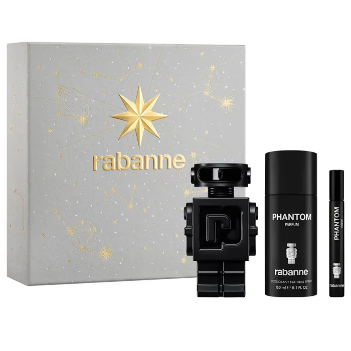 Rabanne Phantom Eau De Parfum Spray 100ml Set 3 Piezas