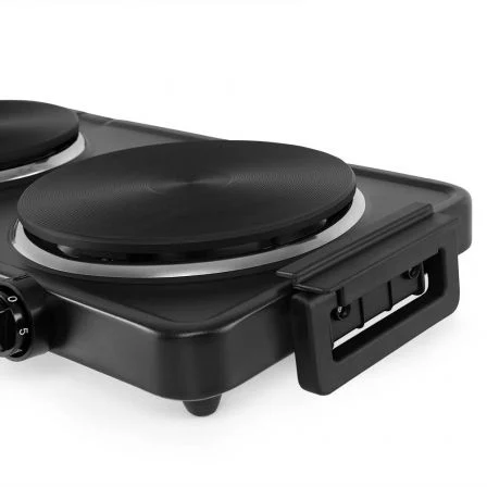 Orbegozo PE2855 Fogão Elétrico | 2 placas 155 e 185mm | 1000W - 1500W