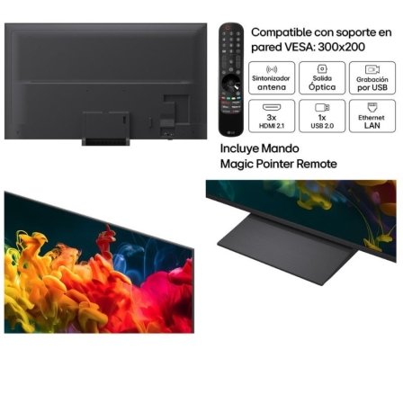 LG QNED evo AI QNED8EB Mini LED 75QNED8EB3A 75"|Ultra HD 4K| Smart TV| WiFi TV