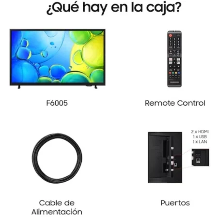 TV Samsung TU32F6005FK 32" | Full HD | Smart TV | WiFi