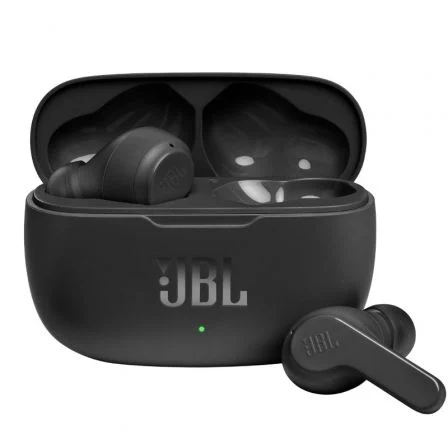Auriculares Bluetooth JBL Wave 200TWS com estojo de carregamento| Autonomia 5h| Pretos