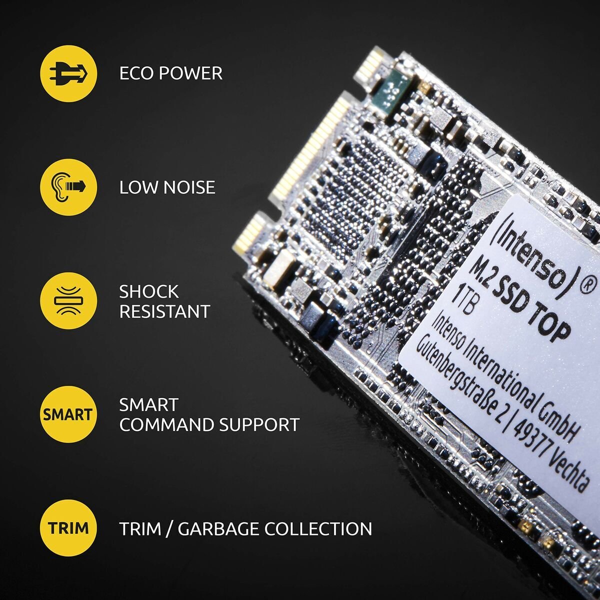 Disco SSD INTENSO Top 256 GB
