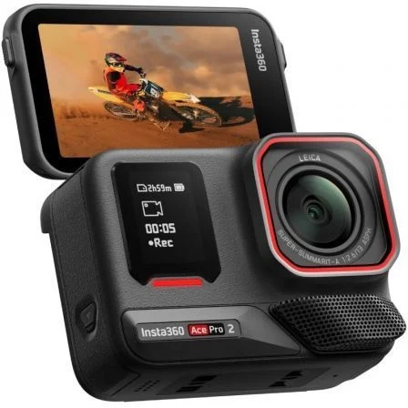 Insta360 Ace Pro Câmera Digital Esportiva Pack de 2 Baterias| 8K|Ângulo de Visão de 180º