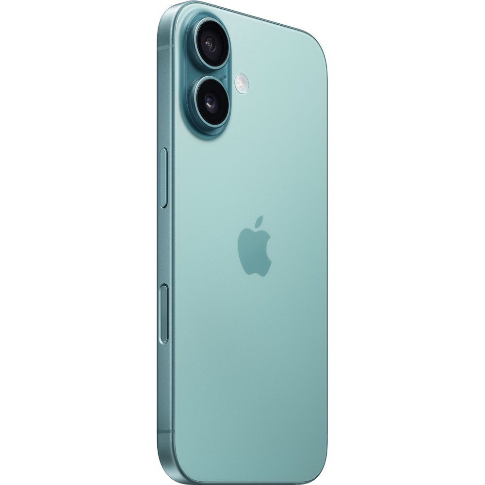 Smartphone Apple iPhone 16 128GB| 6,1"| 5G| Verde azul-petróleo