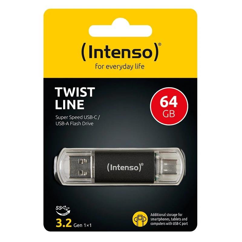 Intenso Twist Line USB 3.2 A+C 256GB