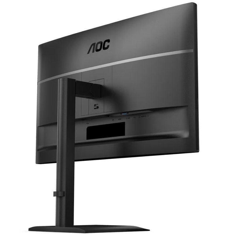 Monitor profissional AOC 27E4U 27"| Full HD| Multimídia| Altura ajustável | Preto