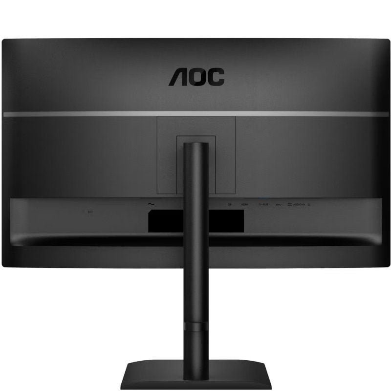 Monitor profissional AOC 27E4U 27"| Full HD| Multimídia| Altura ajustável | Preto