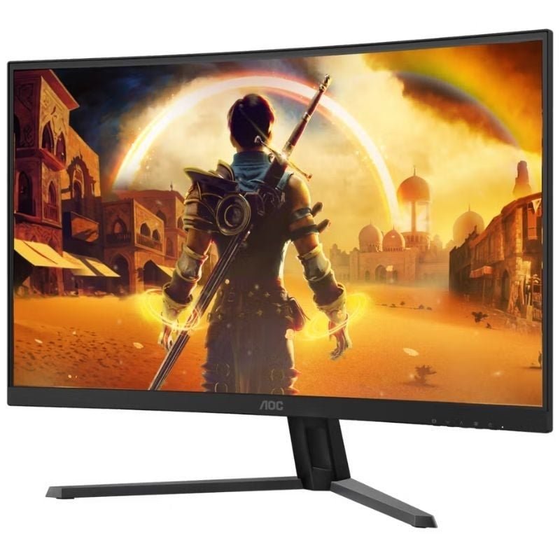 Monitor de jogos curvos AOC C32G42ZE 31,5| Full HD| 0,3ms| 240Hz| VA| Preto