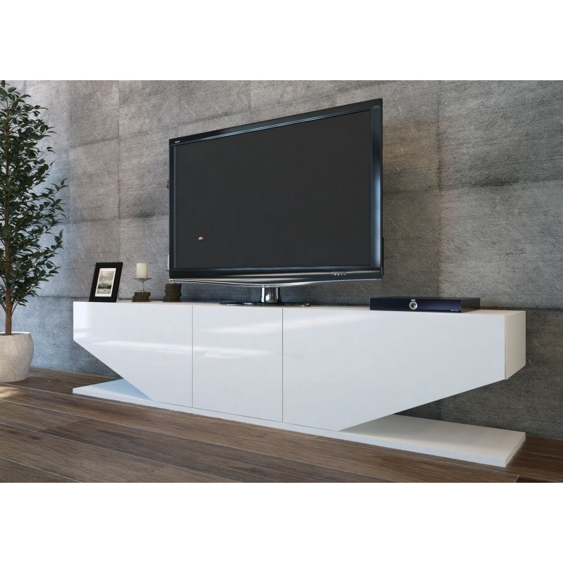 Móvel TV VIOLET, bilaminado brilho, 180 cms