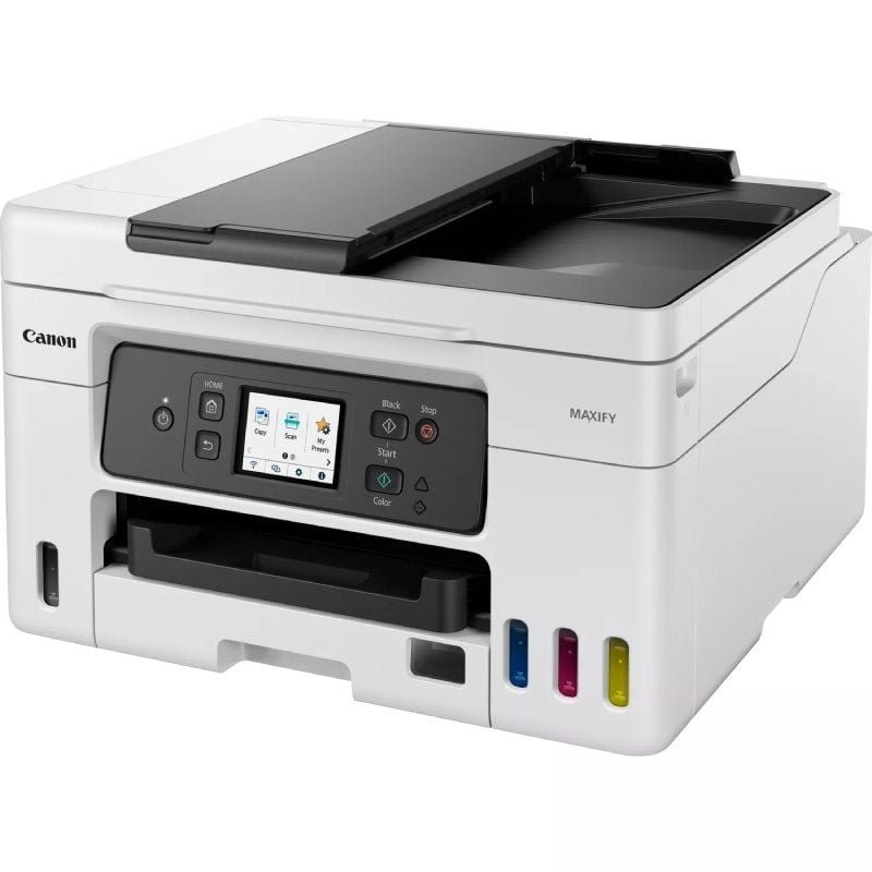 Canon MAXIFY GX4050 MegaTank WiFi recarregável multifuncional | Fax| Duplex| Branco