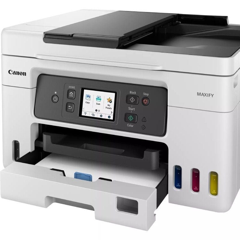 Canon MAXIFY GX4050 MegaTank WiFi recarregável multifuncional | Fax| Duplex| Branco