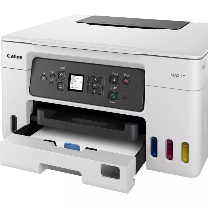 Multifuncional recarregável Canon MAXIFY GX3050 MegaTank WiFi | Duplex| Branco