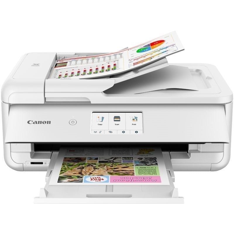 Multifuncional A3 Canon PIXMA TS9551Ca WiFi| Duplex| Branco