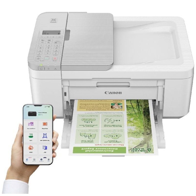 Multifunções fotográficas Canon PIXMA TR4756i WiFi | Duplex| Fax| Branco