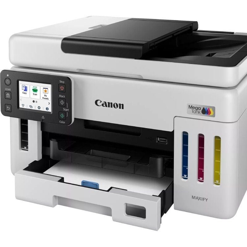 Canon MAXIFY GX6150 MegaTank WiFi recarregável multifuncional | Duplex| Branco