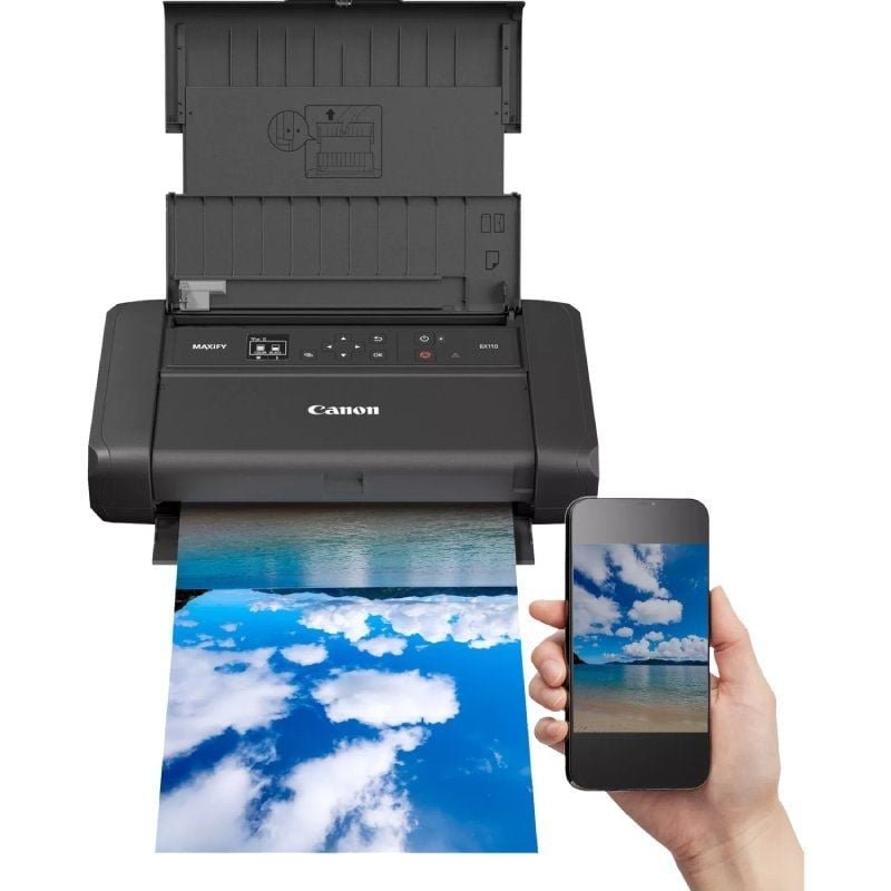 Impressora portátil Canon MAXIFY BX110 WiFi | Preto