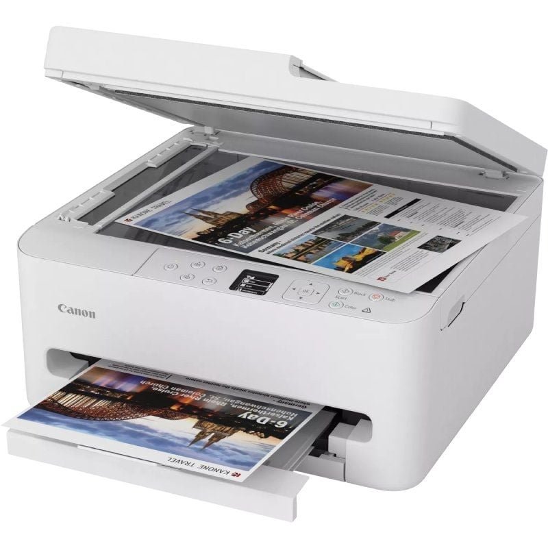 Multifuncional Canon PIXMA TS7550i WiFi| Duplex| Branco