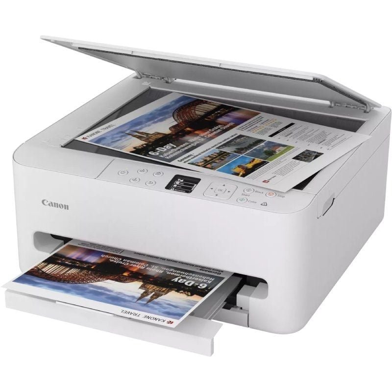 Multifuncional fotográfica Canon PIXMA TS6550i WiFi | Duplex| Branco