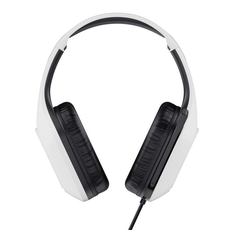 Trust Gaming GXT 415 Zirox PS5| Jacking 3.5| Fones de Ouvido Brancos para Jogos com Microfone