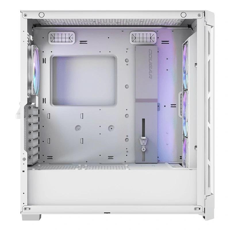 Cougar semi-torre airface pro rgb branco