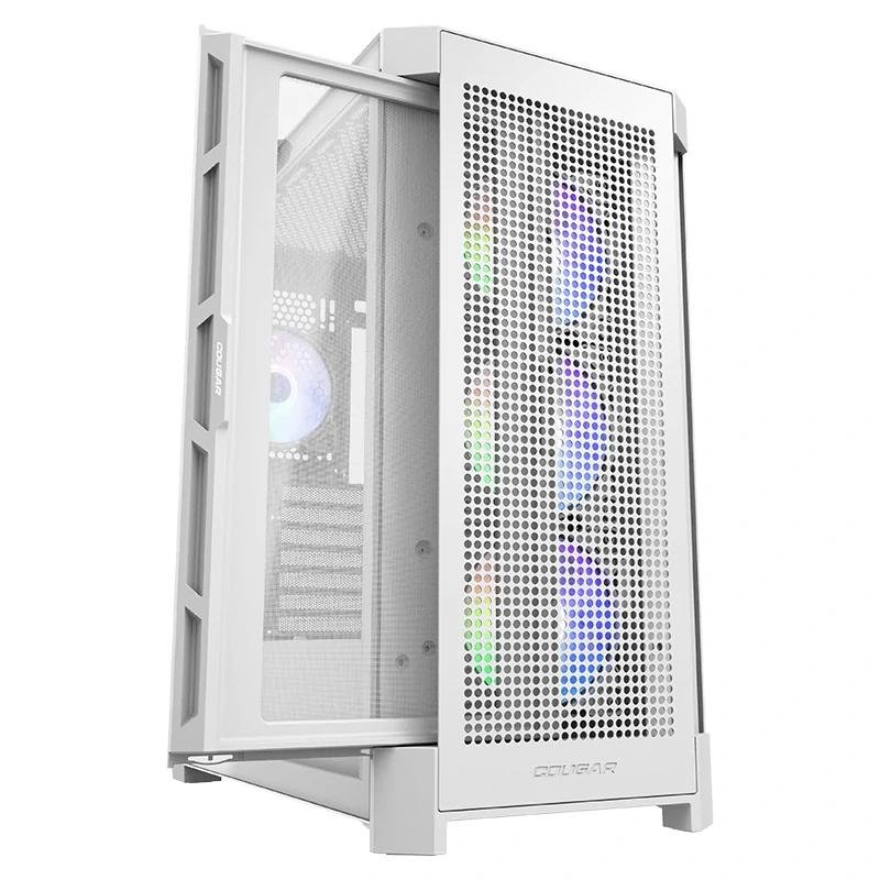 Cougar semi-torre airface pro rgb branco