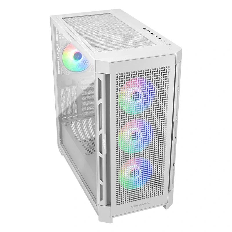 Cougar semi-torre airface pro rgb branco