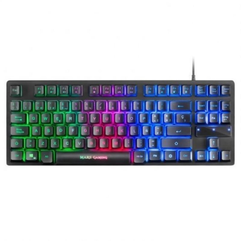 Pack Gaming Mars Gaming MCPTKLES| Teclado + Momento Óptico