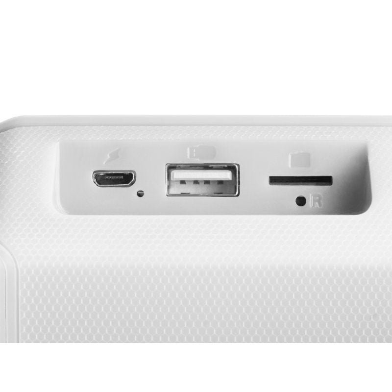 Mars Gaming MSBAXW alto-falante bluetooth| 10W| 1.0| Branco