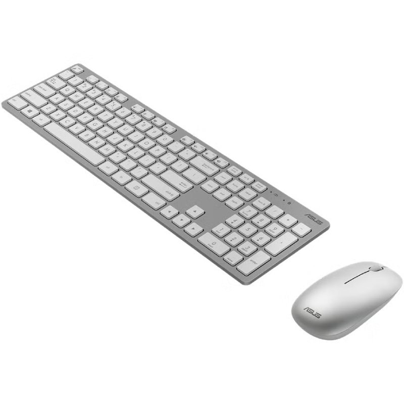 Teclado sem fio e mouse ASUS W5000 sem fio| Branco