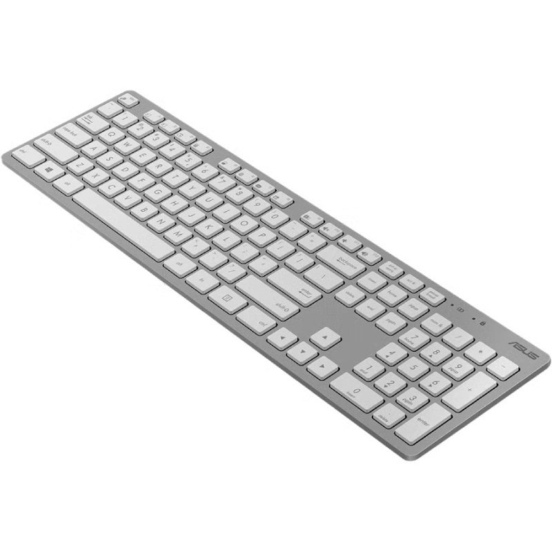 Teclado sem fio e mouse ASUS W5000 sem fio| Branco