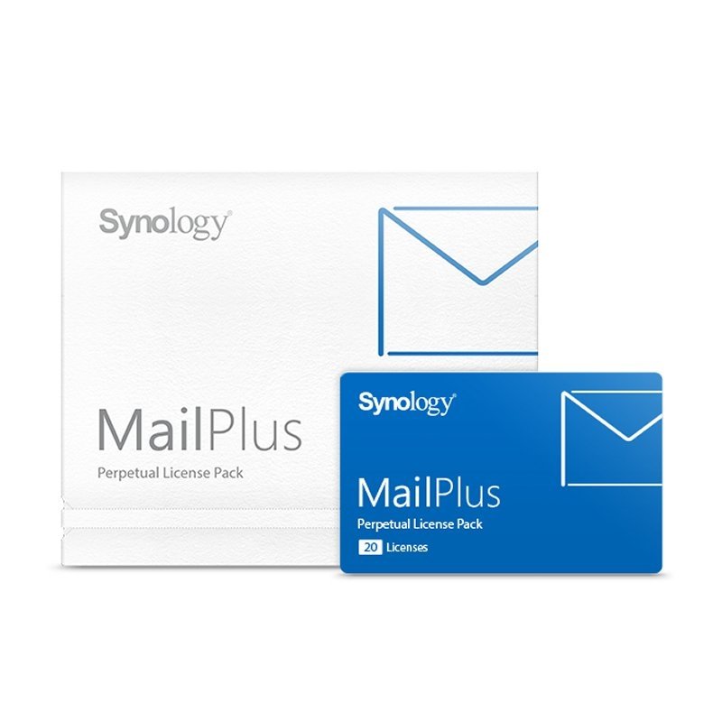 Pacote de licenças do Synology MailPlus 20