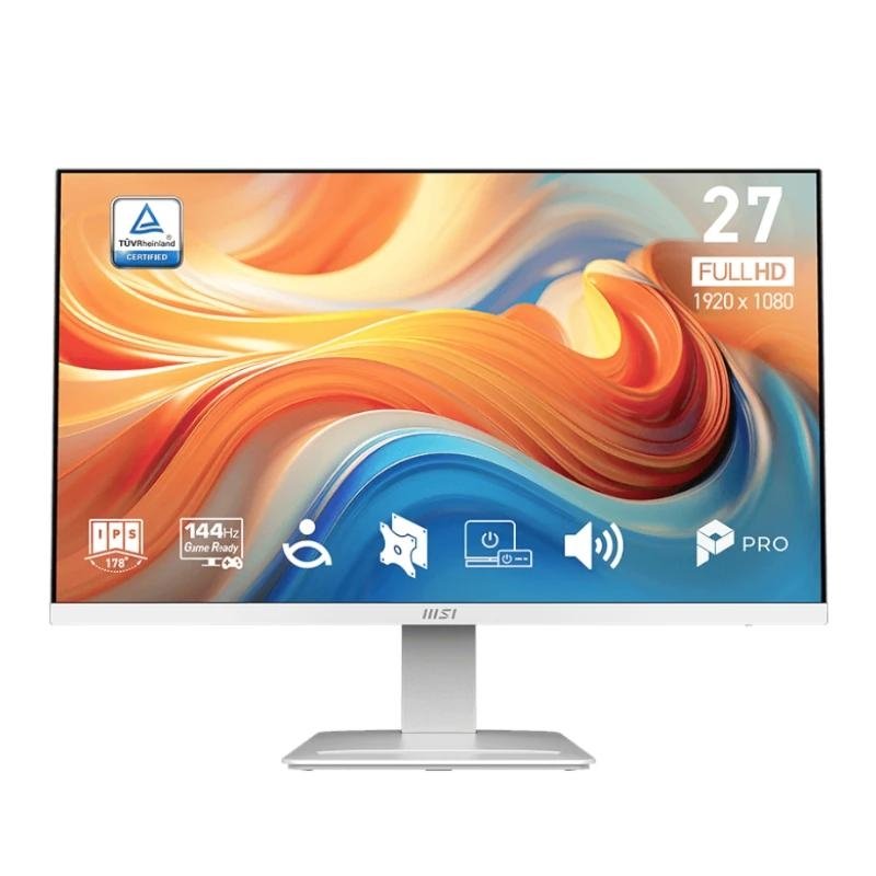 MSI MP273W E14A Monitor IPS 27" IPS 144Hz Branco