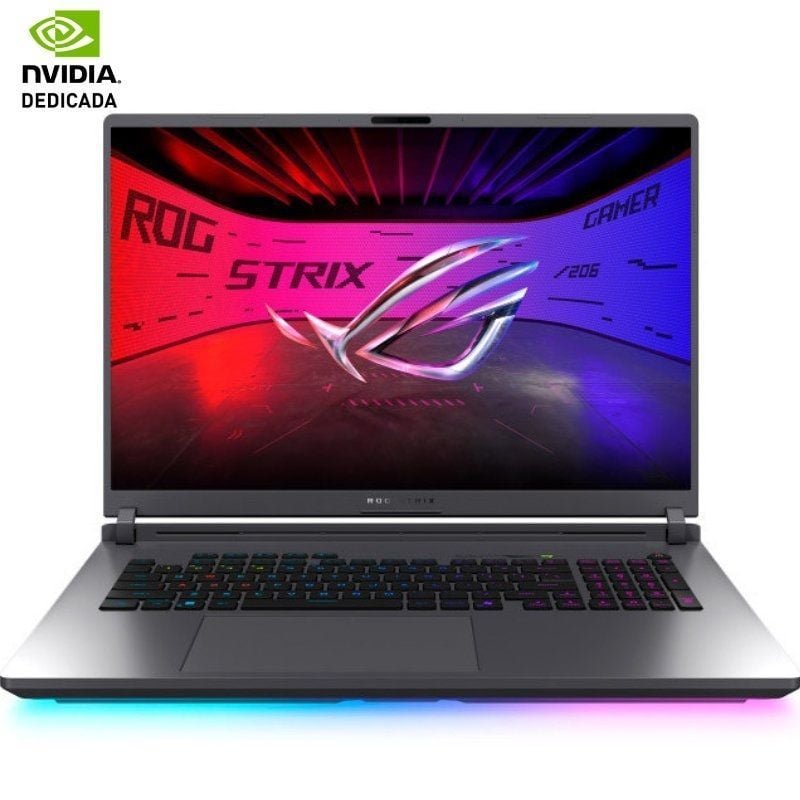 Portátil Gaming Asus ROG Strix G18 (2025) G815JMR-S8051 Intel Core i7-14650HX| 32GB| 1TB SSD| GeForce RTX 5060| 18'| Sem sistema operacional