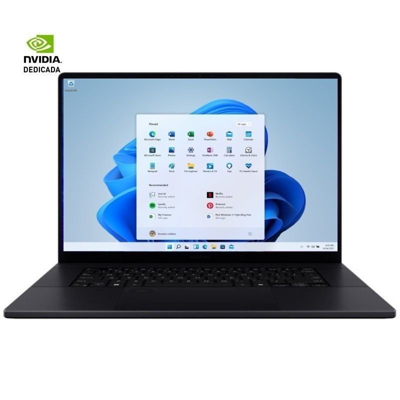 Portátil Asus ProArt P16 OLED H7606WX-SE024W Ryzen AI 9 HX 370| 64GB| 4TB SSD| GeForce RTX 5090| 16' Táctil| Win11