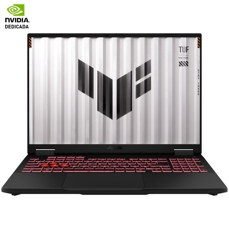 Portátil Gaming Asus TUF Gaming A16 TUF608UP-TU163 Ryzen 7 260| 16GB| 1TB SSD| GeForce RTX 5070| 16'| Sem sistema operacional