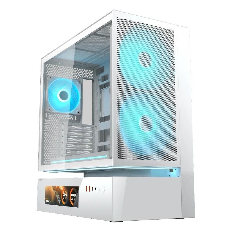 Cougar Semi Tower CFV235 Mesh Vision White