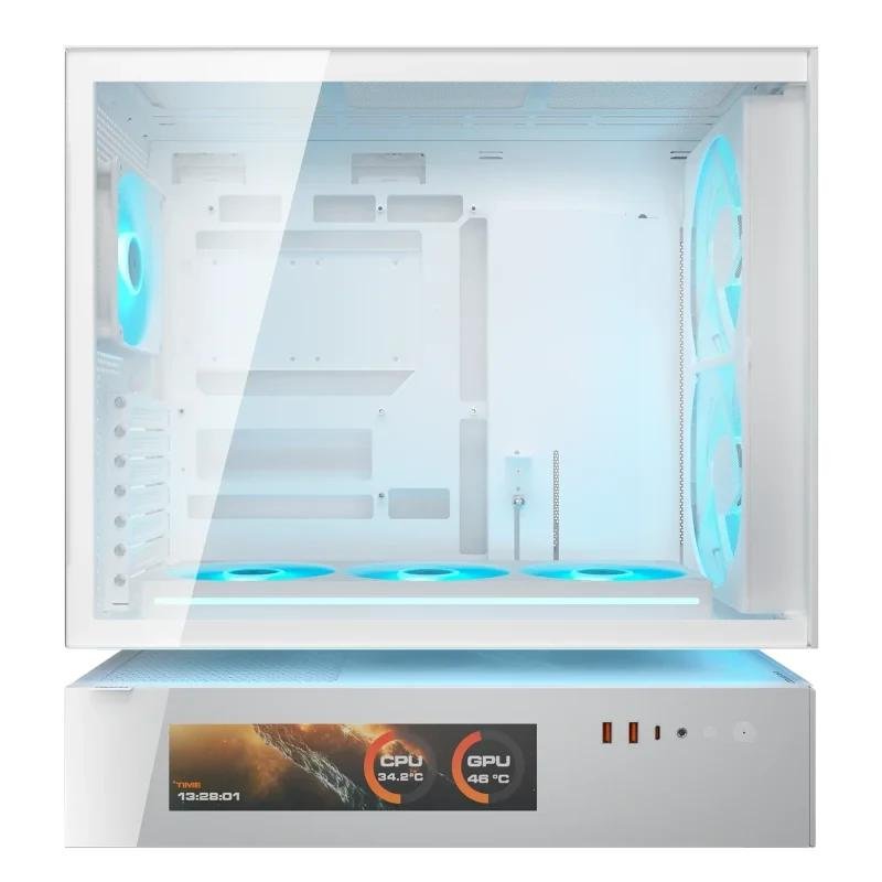 Cougar Semi Tower CFV235 Mesh Vision White