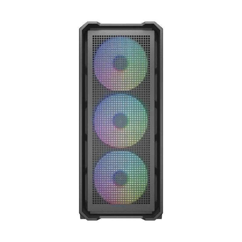 Caixa de semi-torre Cougar MX600 Black Air Black