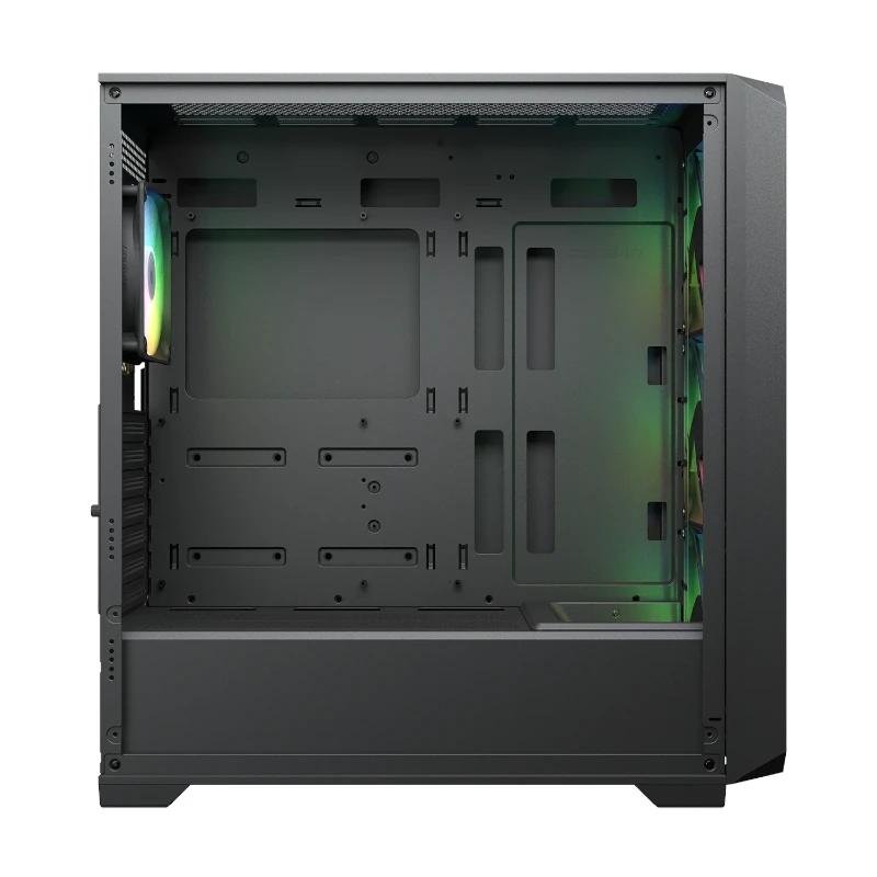 Caixa de semi-torre Cougar MX600 Black Air Black