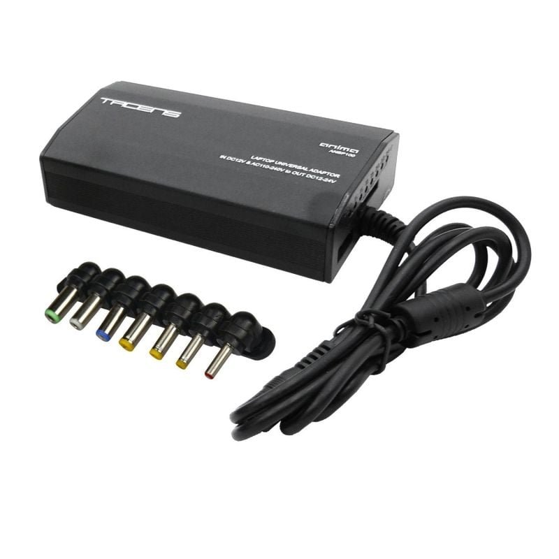 Carregador de portátil Anima ANBP100| 1xUSB| 100W| Manual| 8 conectores| Tensão 12-24V